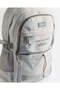 Light Grey Backpack With White Patch - 2