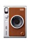 Instax Mini EVO Hybrid Instant Camera – Brown (USB-C) | Instant Print with Digital Preview, Creative Modes & Built-In Selfie Mirror With Pack Of 10 Films - 3