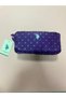U.S. Polo Assn Purple Pink Silver Polka Dot Gilded Girl Child Pencil Bag - 3