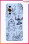 Baby Blue Stitch Sweet Freakery Pattern Silicone Case for Huawei Nova 10 Pro