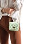 Women's Black Quilted Chain Mini Shoulder Bag - Classic Hand and Shoulder Bag - 3