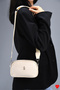 Riga Cream Women's Crossbody Bag |   Soft Textured, Multi-Compartment Daily Shoulder Bag ⭐ - 5