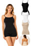 3-Pack Women's Seamless Thin Strap Basic Undershirt