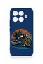 حافظة سيليكون منقوشة متوافقة مع هاتف Mi 17T Pro 5G من Moto Rider - 2