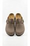Men's Sabo Slippers Closed Toe Buckle Orthopedic Anatomical Cork Sole Nubuck Summer Boston 1033135