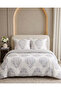 Grey Printed Comforter 4 Piece - Set King Size(220x240cm) - 2