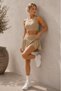 High Waist Shorts Skirted Sports Set - 2