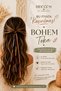 Bohemian Hair Clip Handmade Ethnic Hair Accessory Festival Beach Barrette - 3