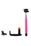 Selfieonastick Bluetooth Selfie Stick Wireless Extendable Android IOS Compatable Pink - 2