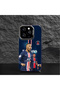 Samsung Galaxy A26 Compatible Silicone Edge Hard Back Case Couple Phone Case with Mbappé Pattern - 5