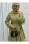 SERENAY DANTELLİ ELBİSE - 8