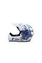 Raptor Gravity Varsity Chaos Full Face Freeride Bicycle Motorcycle Helmet Xlarge Size White Purple - 2