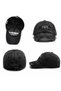 Original the Black Embroidered Unisex Baseball Cap Vintage Distressed Cotton Adjustable Black - 7
