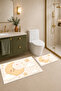 Sweet Toilet Seat Mat Digital Printed Washable Non-Slip Based Bathroom Mat