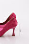 0653 Women's Pointed Toe, Low-Cut, Transparent Side, Long Heeled Shoes - 5
