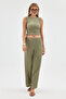 Poplin Regular Fit Elestane Top and Bottom Set # 25211 - 8
