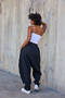 Women's Street Style Loose Baggy Trousers - 5