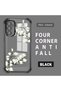 Samsung Galaxy M23 Compatible Transparent Back Four-Corner Reinforced Impact Protection Silicone Case