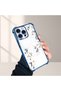 iPhone 15 Pro Max Compatible Transparent Back Four-Corner Reinforced Impact Protection Silicone Case - 5
