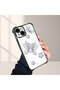 iPhone 15 Compatible Transparent Back Panel Four-Corner Reinforced Impact Protection Glossy Edge Silicone Case - 5