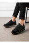 Black Unisex Women's Men's Striped Comfortable Sole Casual Sneaker Sports Shoes Sm03 - 3