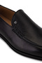 Men's Genuine Leather Black Classic Shoes - 6