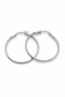 Stylish and Modern Design Gray Hoop Earrings Women's Daily Use Bijouterie Accessory
