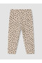 Lcw Baby Ecru Printed Baby Girl Set - 8