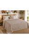 Double Sided 8 Layers Muslin Silicone Filled 100% Cotton 240X260Cm King Size Bedspread Pike - 3