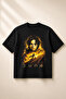 Dune Printed Oversize Boxy Cut Unisex 100% Cotton Tshirt (190 Gsm)