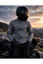 Jk118 Motorcycle Jacket Summer Mesh Durable Canvas Fabric Biker Jacket Gray - 4