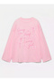 100% Cotton Oversize Fit Living Proof Printed - Crew Neck Long Sleeve T-Shirt