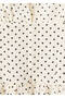 Polka-dot V-neck blouse - 7