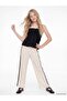 Lcw Kids Ecru Polka Dot Girls' Trousers