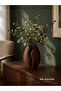 Coffee Bean Design Decorative Vase – Brown 15 cm 3D Printing