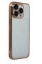 Aconcept iPhone 15 Pro Max Lens Silicone Case - (110903) Desert Titanium - 3