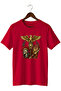Roman Empire Eagle and Legionary Helmet Printed Unisex T-Shirt – Ancient Rome Design