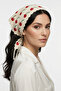 Summer Cherry Patterned Knitted Bandana |   Women's Bohemian Hair Accessory - 4