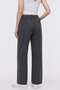 Women's High Waist Pleated Detailed Polyviscon Wide Leg Trousers - 5