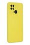 Aconcept Redmi 10C Case Nano Inside Velvet Silicone (213822) - Yellow - 3