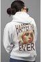 Billie Eilish Happier Than Ever Singer Back Printed Unisex Oversize Combed Cotton Hoodie