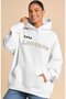 Zarıa Larsson Singer Back Printed Unisex Oversize Premium Hoodie - 4