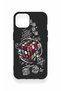 iPhone 14 Compatible Rubik's Cube Patterned Silicone Case - 2