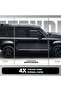 Land Rover Defender 110 3 Panel Canvas Wall Art | 30x40 Inches Gallery Wrapped | Black SUV Poster | Office Garage Decor | Split Wall Art - 2