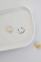 Steel Men's Hoop Earrings Silver Color Thin Minimal Unisex 1 Piece - 6