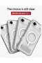 Crystal Palace Case for iPhone Air - Clear, Drop Protection (13ft/4m), ClearGuard Anti‑Yellowing & Scratch‑Resistant, MagSafe & Wireless Charging Compatible - 4