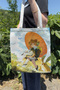 Yaoyao Genshin Impact V5 Double-Sided Canvas Print Tote Bag Anime Bag