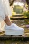 Evening Dress Wedding Shoes 7 cm Comfortable Sports Wedding Dress Shoes with Appliques - 8