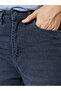 Charcoal Super Stretch Twill Cotton Wide Leg Jeans - 3