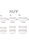 Acrylic Clear Round Jars, 3.8 * 2cm Mini Plastic Storage Containers, Leak-Proof Sample Jar - 2